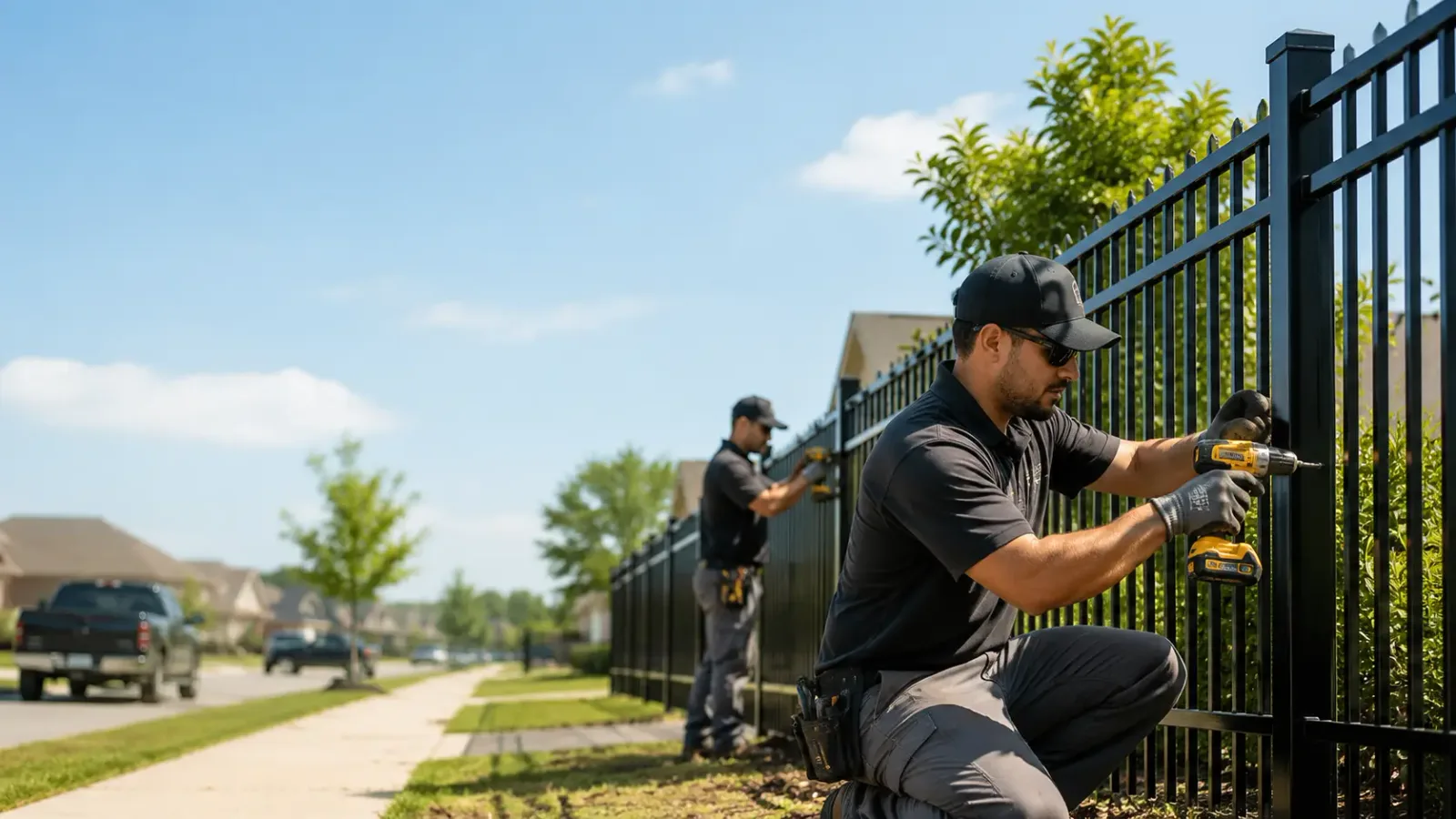 Metal Fence Installation in Hueytown, AL
